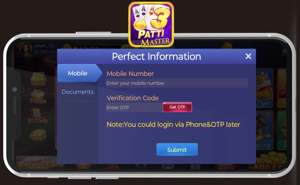 Teen Patti Master Sign Up